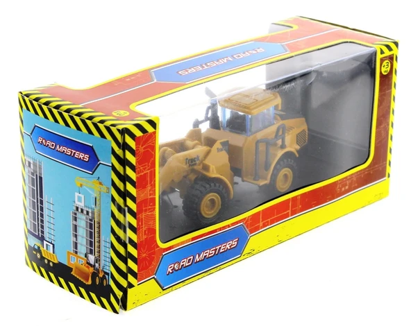 Die Cast Mini İnşaat Aracı Dozer - Resim 5
