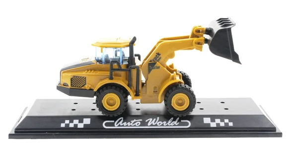 Die Cast Mini İnşaat Aracı Dozer - Resim 4