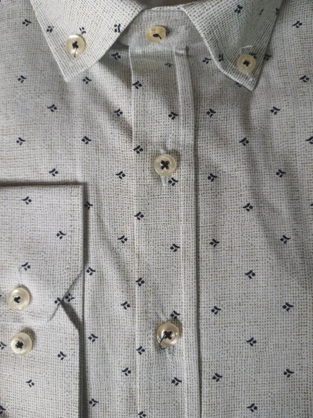 Rippa Erkek Desenli Slim Spor Gömlek Rp003 - 4