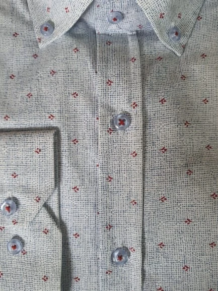 Rippa Erkek Desenli Slim Spor Gömlek Rp003 - 6