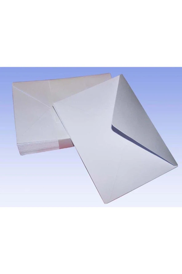 Asil Doğan Davetiye Zarfı Extra 9 x 14 Cm 110 GR Beyaz (500 Lü Paket)