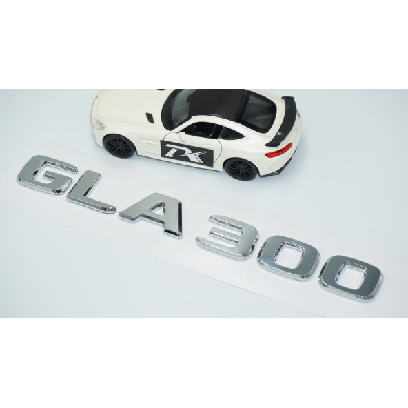 DK Tuning GLA 300 Bagaj Krom ABS 3M 3D Yazı Logo Benz İle Uyumlu - Resim 3