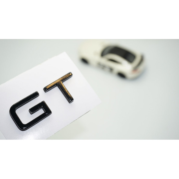 DK Tuning Peugeot 408 GT Bagaj 2022+ Parlak Siyah ABS Logo Amblem