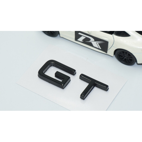 DK Tuning Peugeot 408 GT Bagaj 2022+ Parlak Siyah ABS Logo Amblem - 3