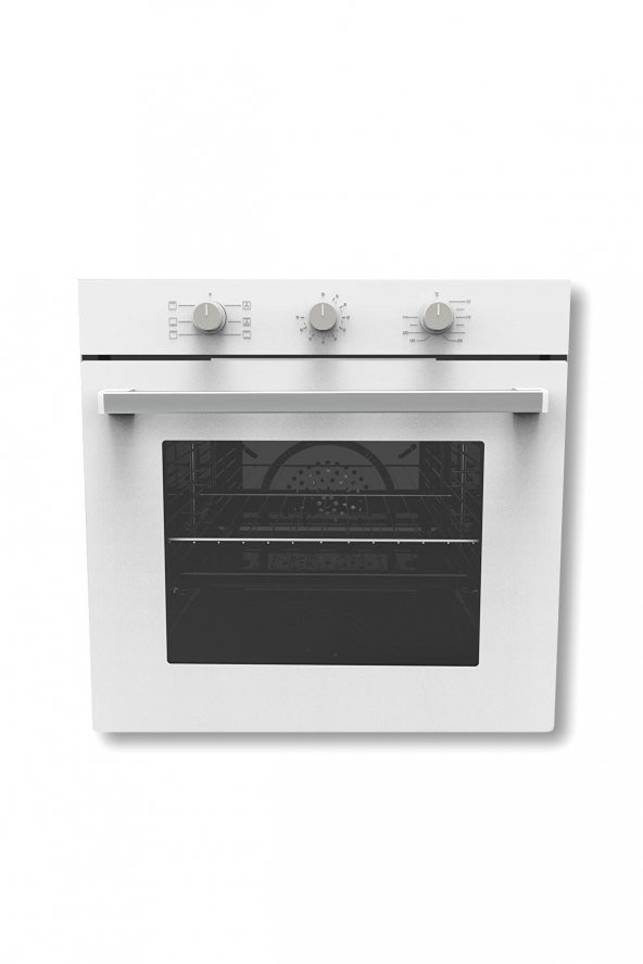 Alveus Ecoplus Beyaz (Turbo Fanlı) 3Lü Ankastre Set (Ad07-A10-Af860) - 4