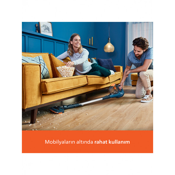 Philips FC6724/01 SpeedPro Max 21.6 V Şarjlı Dikey Süpürge - 8