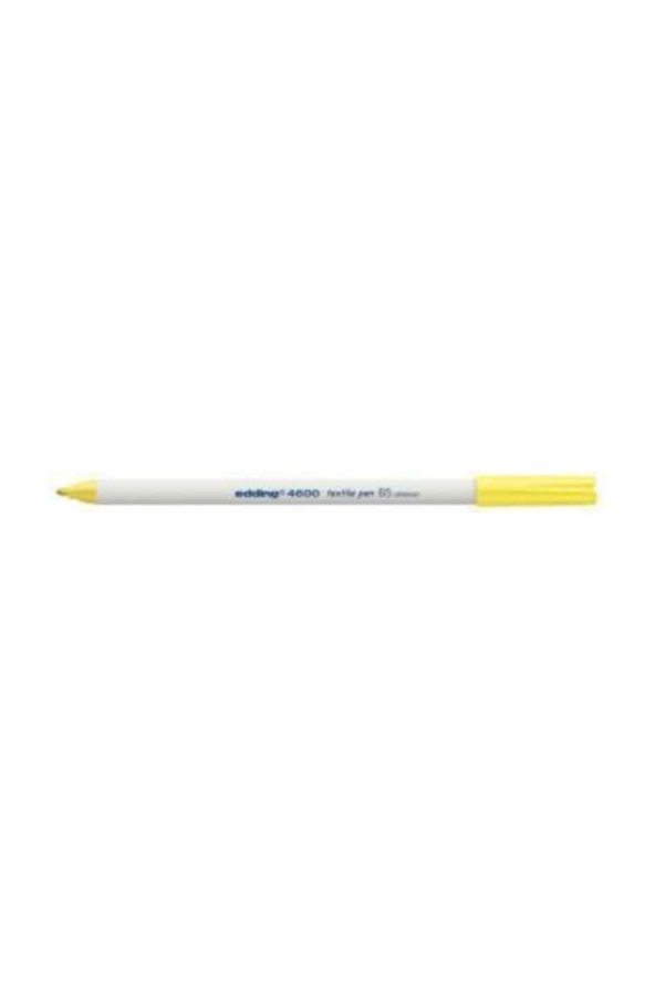Neon Sarı Tekstil Kalemi 4600