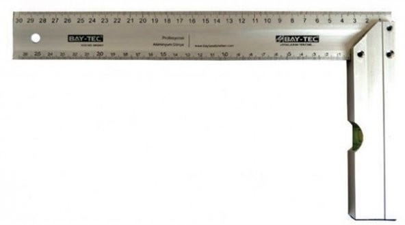 BAY-TEC ALÜMİNYUM GÖNYE 250 MM MK0400