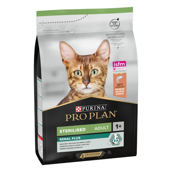 Pro Plan Kedi Sterilised Salmon Tuna 3 kg