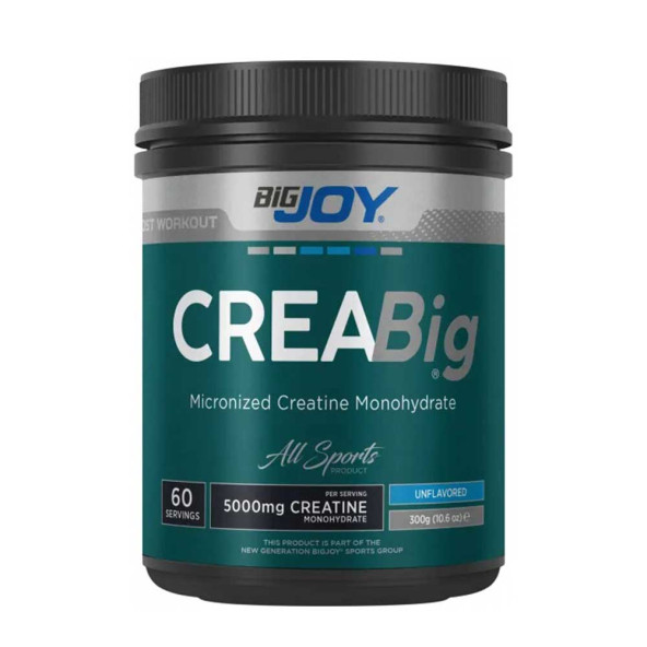 Bigjoy Sports Creabig Powder Aromasız Creatine 300 Gr 60 Servis