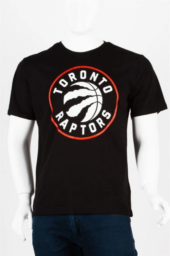 Toronto Raptors Unisex Pamuklu Regular Fit Tişört Medium - 3
