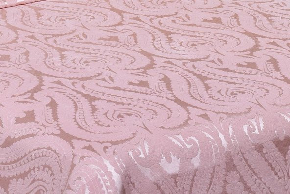 Finezza Tulip Polyester Pamuk Şönil Pudra Yatak örtüsü Çift Kişilik 3 Prç. - 926 - 7