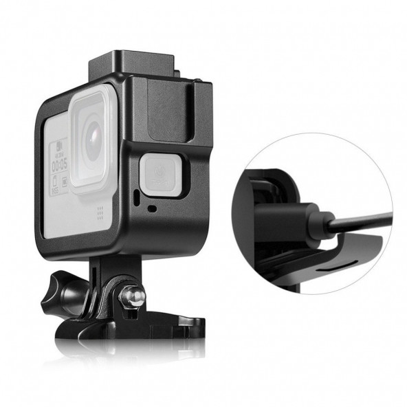 Ayex Hero 8 Alüminyum Kafes Çerçeve GoPro Hero 8 Uyumlu - 7