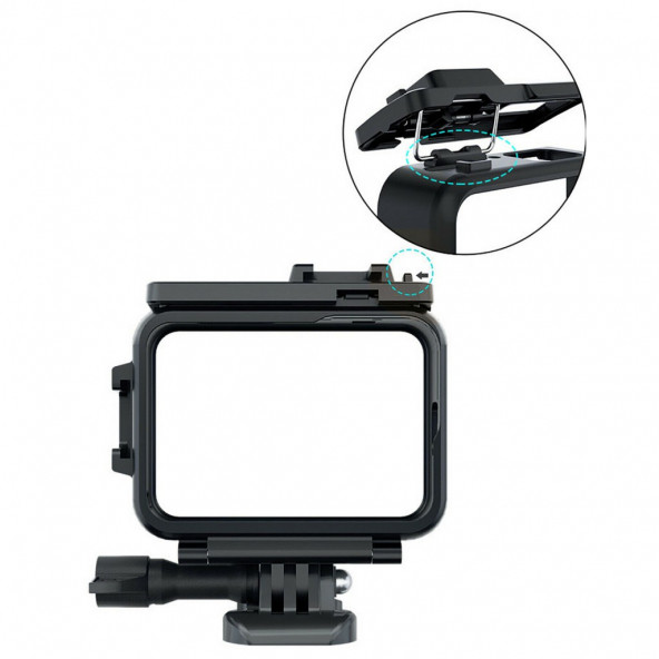 Ayex Hero 9 Plastik Kafes Çerçeve GoPro Hero 9, 10 Uyumlu - 5