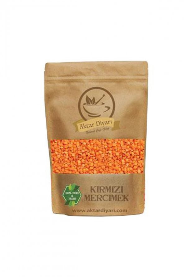 Aktar Diyarı Kırmızı Mercimek 1 KG