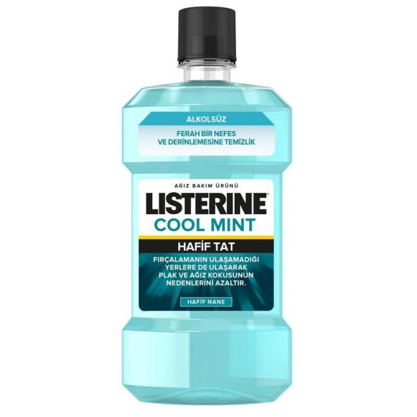 Listerine Cool Mint Hafif Tat Ağız Bakım Ürünü 250 ml