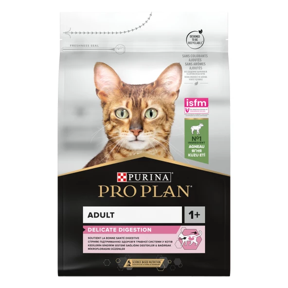 Pro Plan Delicate Kuzu Etli Yetişkin Kedi Maması 3 Kg - 2