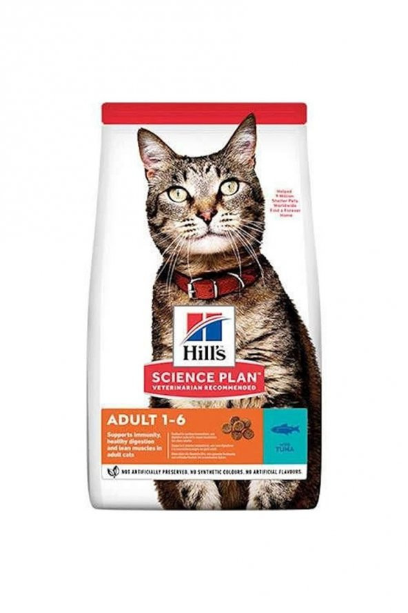 Hills Adult Optimal Care Ton Balıklı Yetişkin Kedi Maması 1,5 Kg