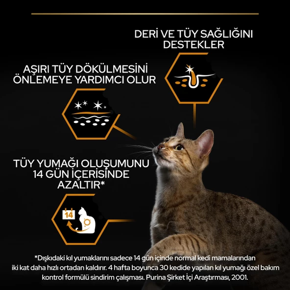 Pro Plan Elegant Somonlu Yetişkin Kedi Maması 1.5 Kg - Resim 6