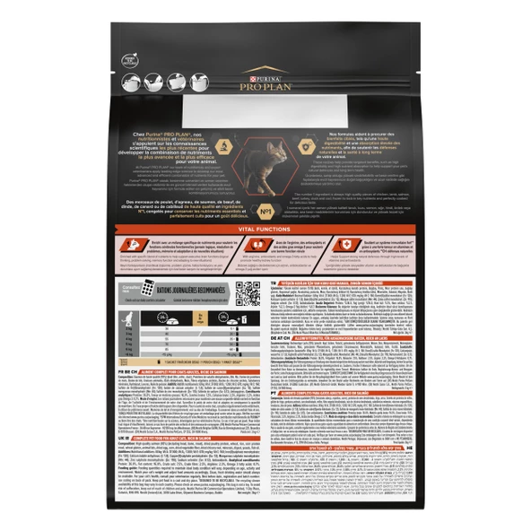 Pro Plan Yetişkin Kediler İçin Somon Balıklı Kedi Maması 3 Kg - 3