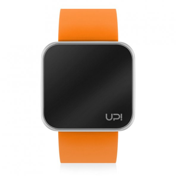 UPWATCH TOUCH SHINY SILVER&ORANGE - 3