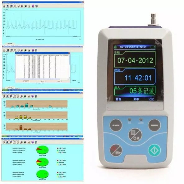 ABPM 50 TANSİYON HOLTER CİHAZI 2 YIL GARANTİLİ - 7