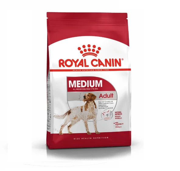 Royal Canin Medium Adult Orta Irk Yetişkin Köpek Maması 15 Kg