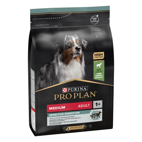 Pro Plan Medium Adult Kuzu Etli Yetişkin Köpek Maması 3 Kg