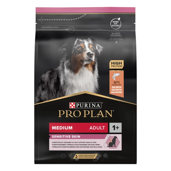 Pro Plan Medium Adult Somonlu Yetişkin Köpek Maması 3 Kg - 2