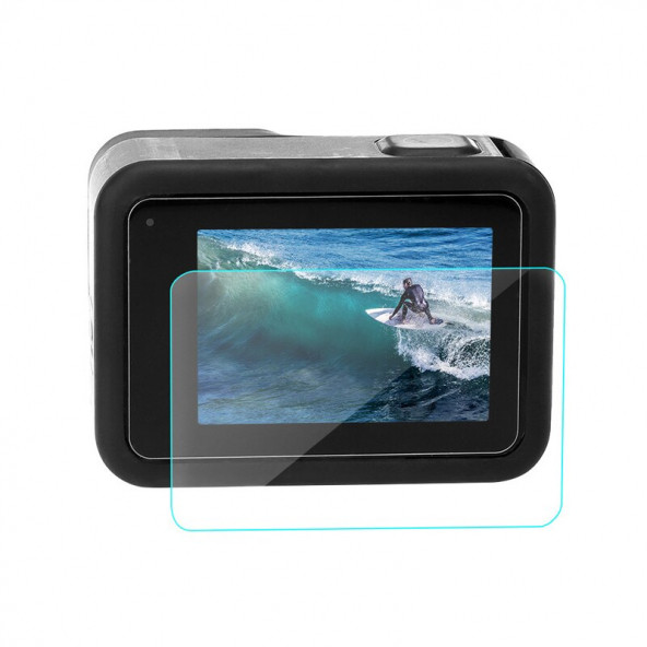Ayex Hero 8 Temperli Cam Ekran Koruyucu GoPro Hero 8 Uyumlu - 7