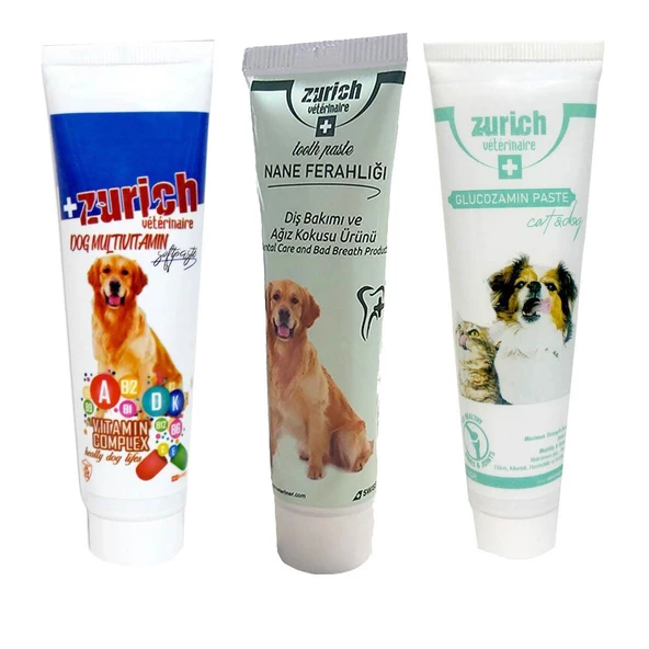 Zurich Köpekler İçin Vitamin ve Bakım Paste