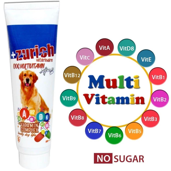 Zurich Köpekler İçin Vitamin ve Bakım Paste - 4