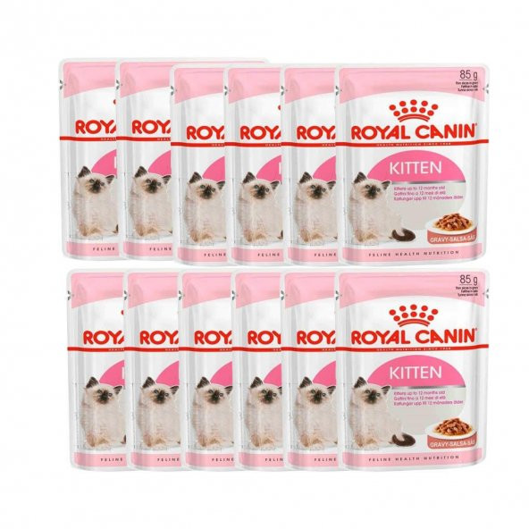 Royal Canin Kitten 85G x 12 Adet