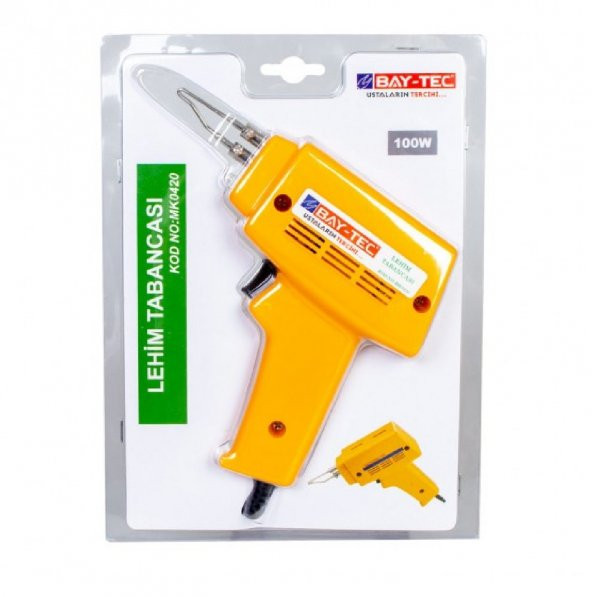BAY-TEC LEHİM TABANCASI 100W MK0420 - 1