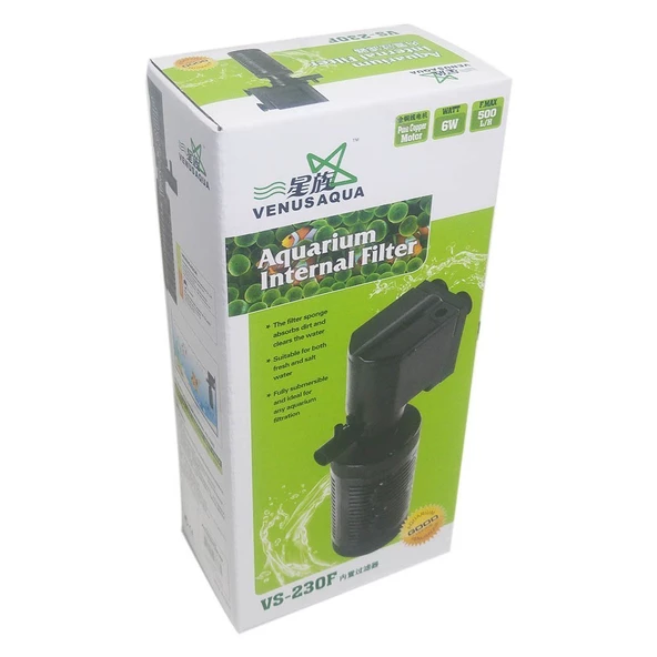 VS230F VENUSAQUA İÇ FİLTRE 500lt