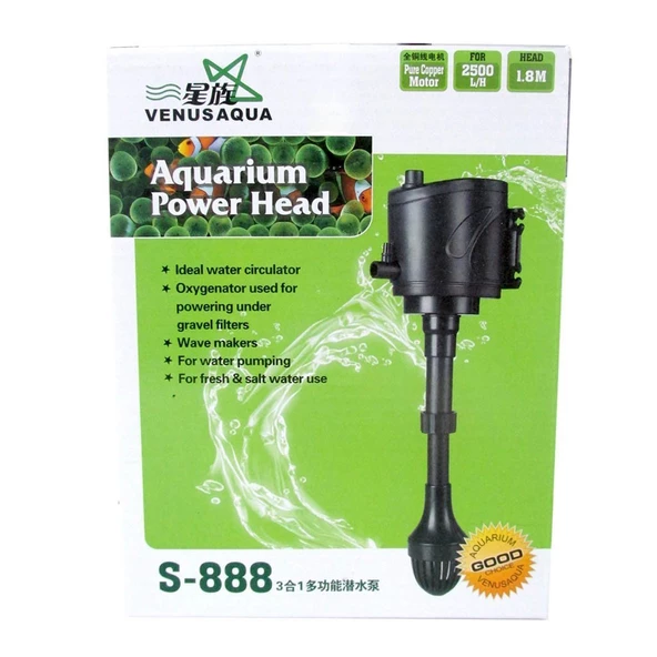 S-888 VENUSAQUA AKVARYUM YEDEK KAFA MOTORU - 4