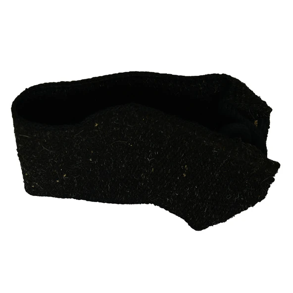 LokmanAVM Doğal Keçi Kılı İpli Sırt ve Vücut Kesesi Siyah 52x18 - 3