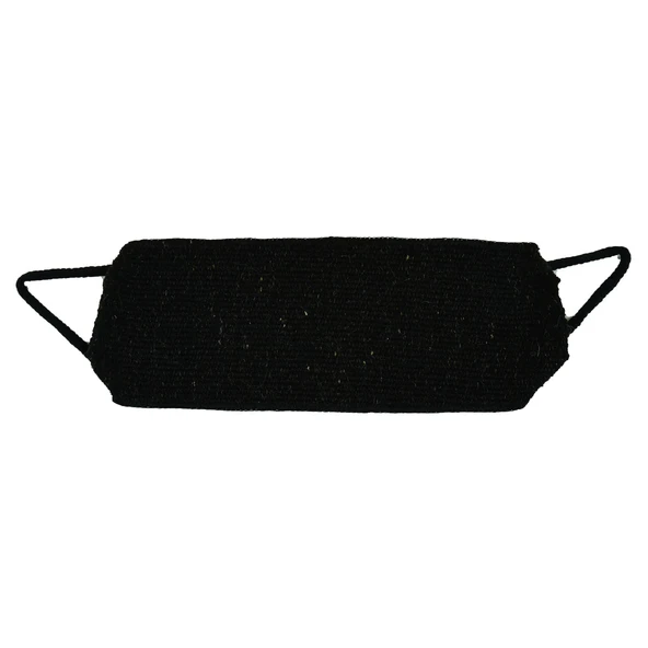 LokmanAVM Doğal Keçi Kılı İpli Sırt ve Vücut Kesesi Siyah 52x18