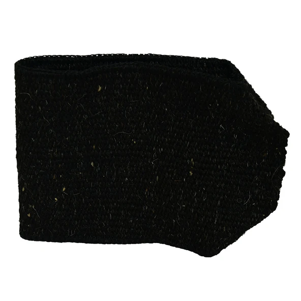 LokmanAVM Doğal Keçi Kılı İpli Sırt ve Vücut Kesesi Siyah 52x18 - 2