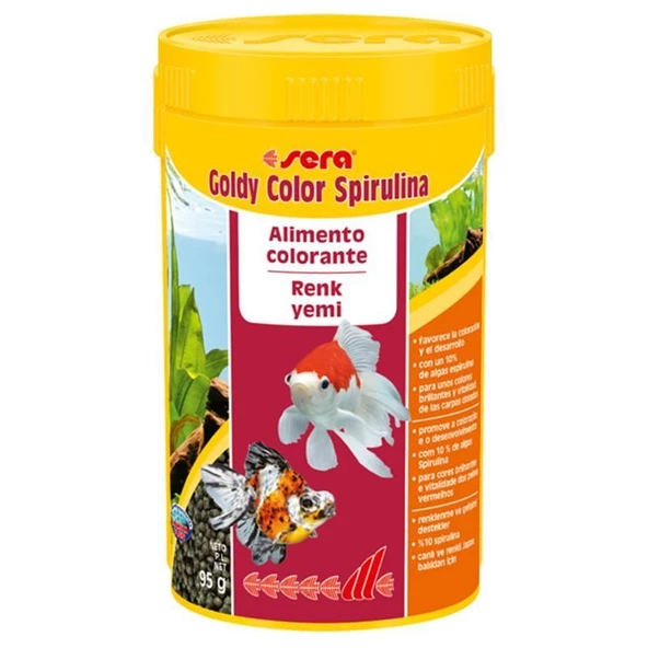 sera goldy color spirulina nature - 250 ml