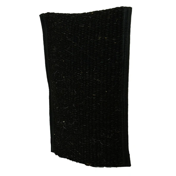 LokmanAVM Doğal Keçi Kılı El Geçmeli Sırt ve Vücut Kesesi Siyah 26x18 - 3