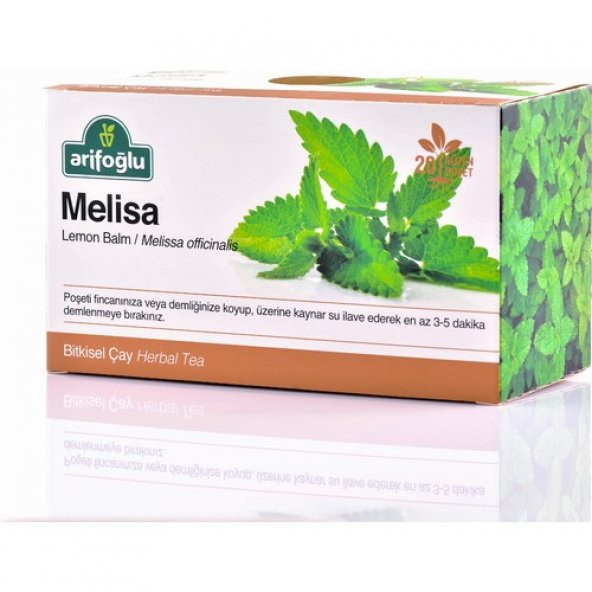 Arifoğlu Melisa Bitki Süzen Poşet Çay 2 x 20li ürün görseli 1
