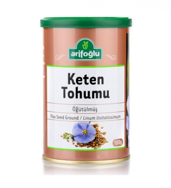 Arifoğlu Öğütülmüş Keten Tohumu Teneke 100 G - 2