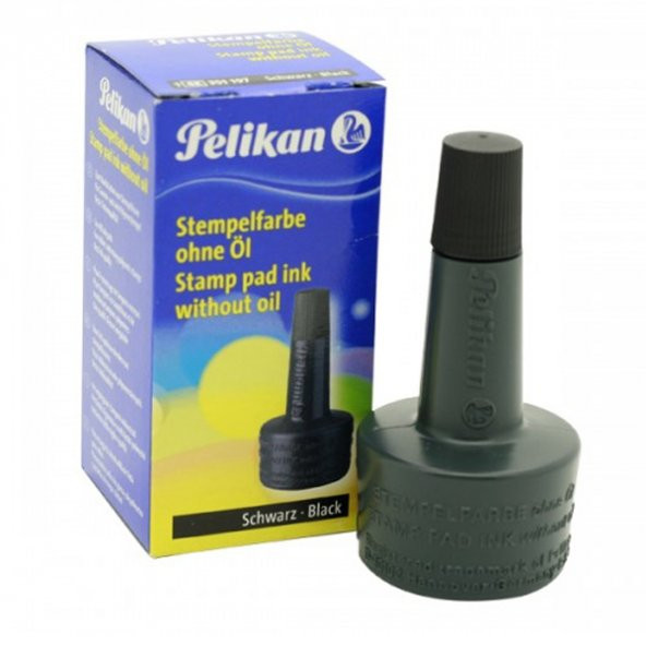Pelikan Istampa Mürekkebi 28 ML Siyah 351197 - 2