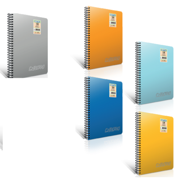 Gıpta Spiralli Defter Chromo Plastik Kapak Kareli 40 YP A4 1977 - 2