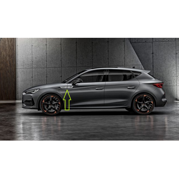 Seat Logo Yan Çamurluk 3M 3D Damla Silikon Yeni Nesil Logo Amblem - 4