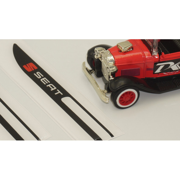 Seat Logo Yan Çamurluk 3M 3D Damla Silikon Yeni Nesil Logo Amblem - 5
