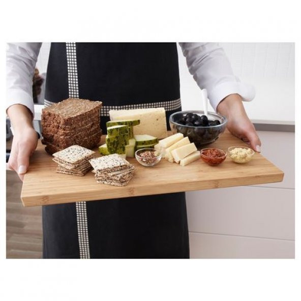 Bambu Kesme Tahtası, Bambu IKEA 45x28 Cm Mutfak Gereçleri Kesim Tahtası - 2