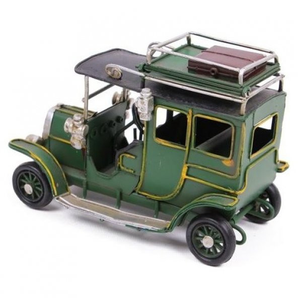 Dekoratif Metal Araba Çerçeveli Biblo Hediyelik - Resim 4