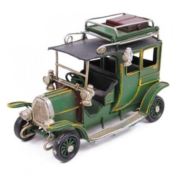 Dekoratif Metal Araba Çerçeveli Biblo Hediyelik - Resim 5